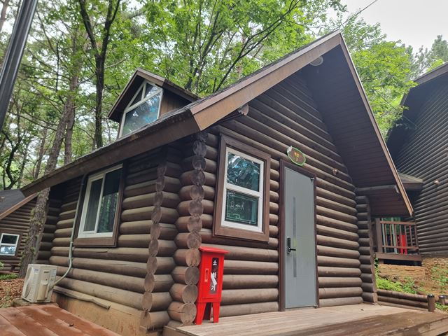 5평형 통나무집 객실 사진3