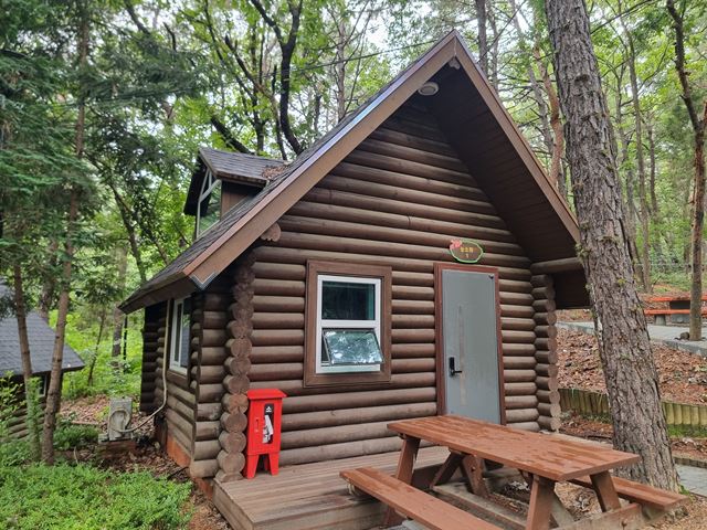 8평형 통나무집 객실 사진1