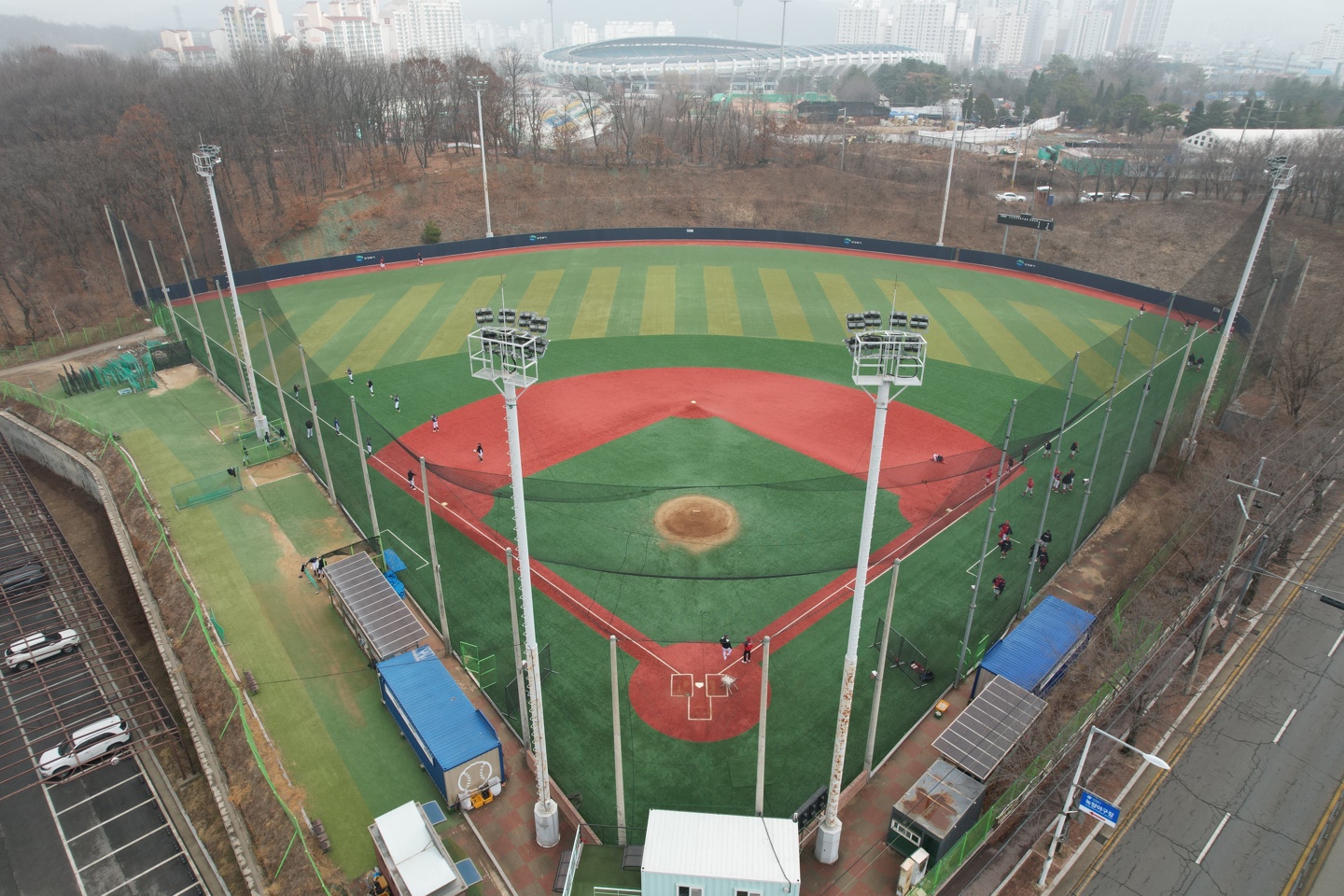 녹양 야구장 전경사진