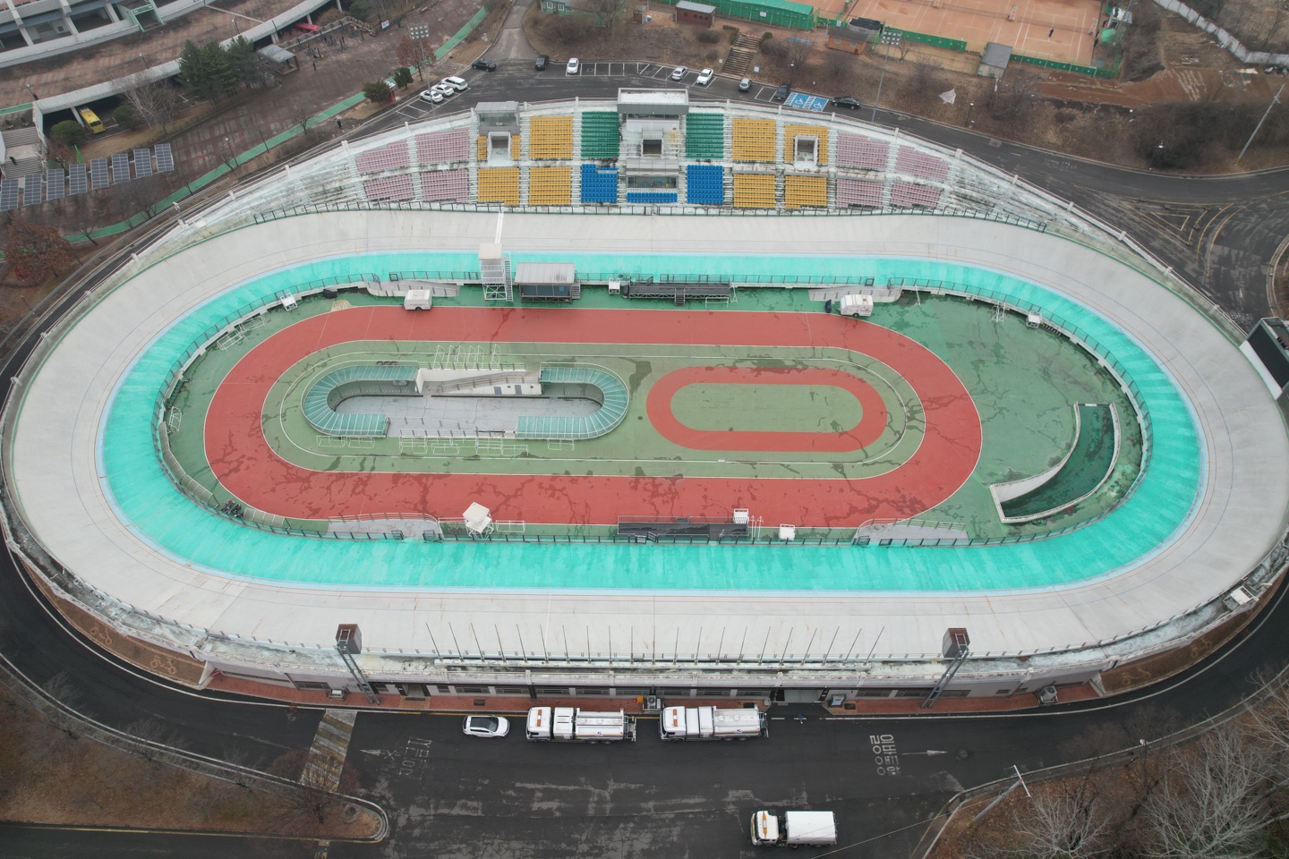 자전거 경기장 전경사진