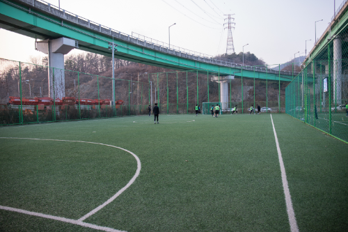 풋살장 내부전경 사진