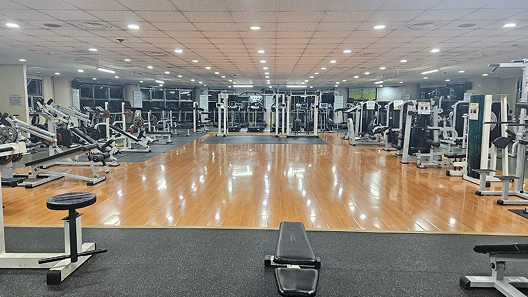 스포츠센터 헬스장 사진