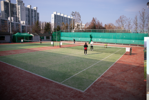 녹양 테니스장 사진